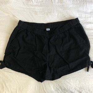 Old Navy Tie Linen Shorts